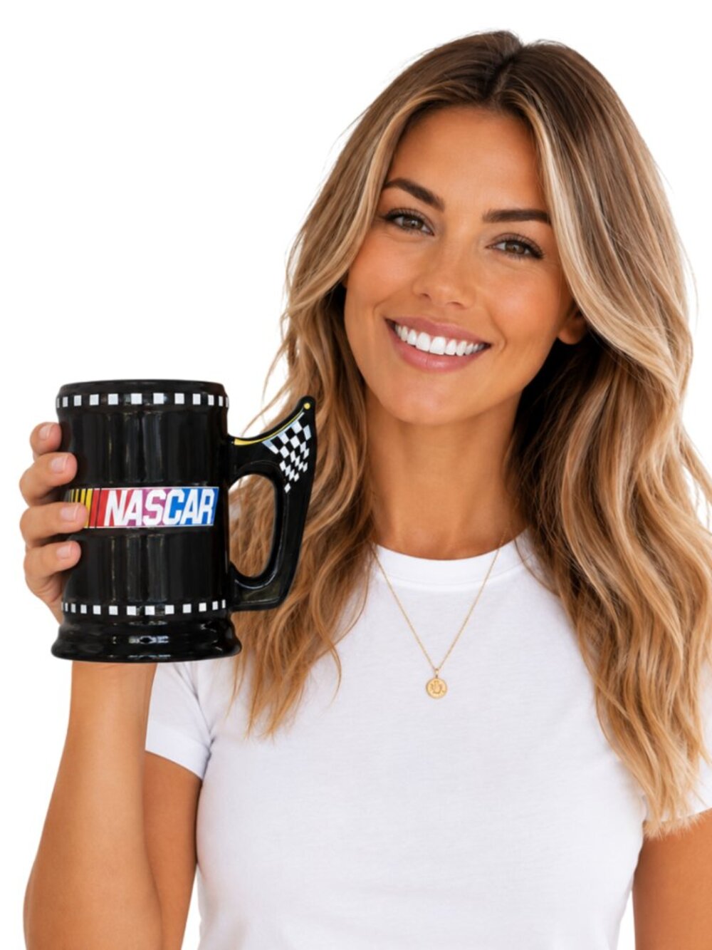 Vinntage Y2K 2004 NASCAR Collectible Stein Mug